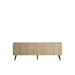 Hanah Home Tvc-740-Ff-1 Soporte de TV de Roble
